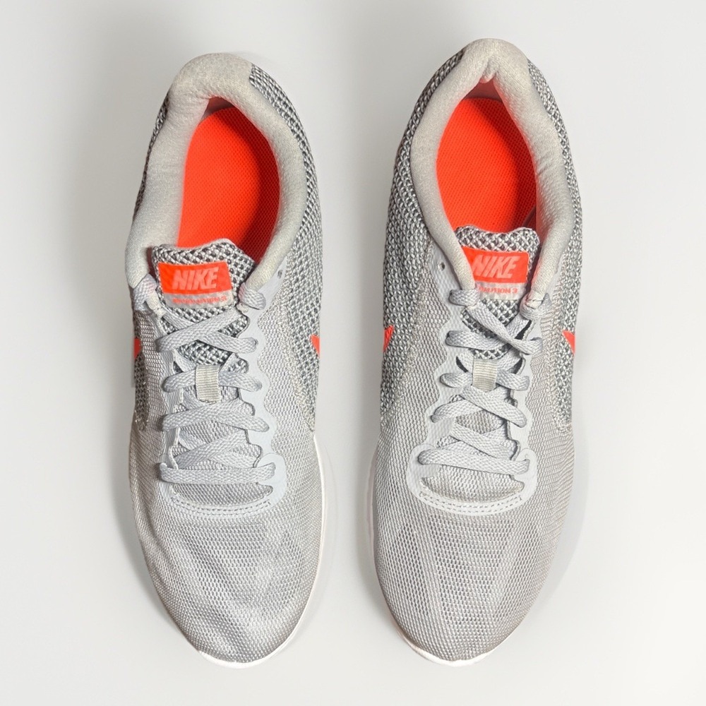 Nike Womens Revolution 3 Gray Running Shoes Sneakers Size 10